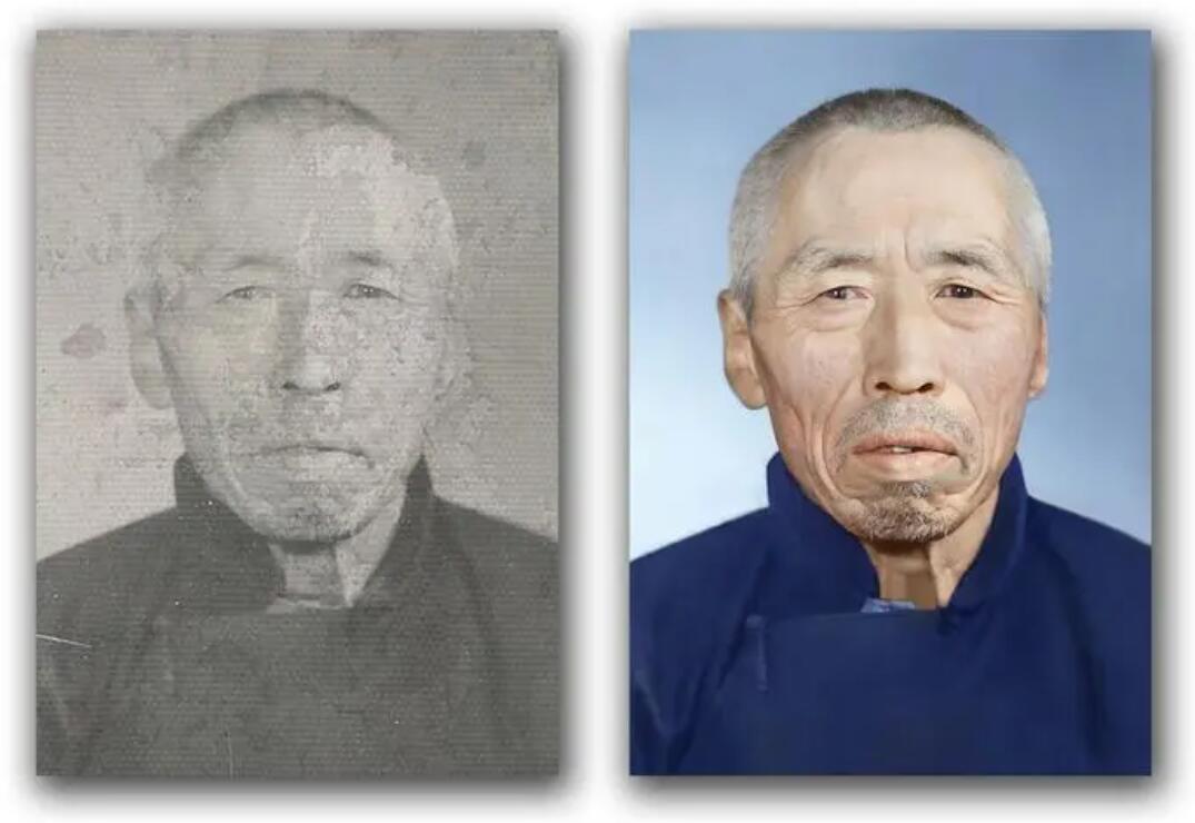 正定破损照片修复-56